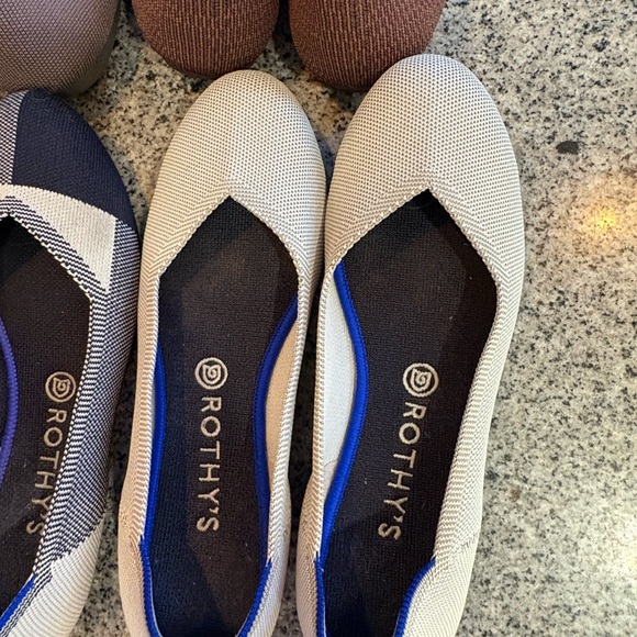 Rothy's Women's Flats Bundle- Black, Cream, Brown, Tan - Picture 6 of 12